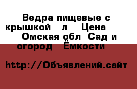 Ведра пищевые с крышкой 20л. › Цена ­ 100 - Омская обл. Сад и огород » Ёмкости   